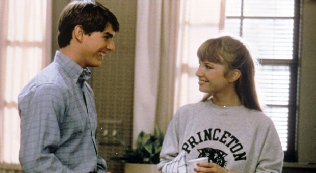 Tom Cruise and Rebecca De Mornay in Risky Business 10 Times Hollywood Lied About What College Would Be Like
