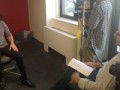 Behind the scenes of our interview with Roseanne actors Michael Fishman and Lecy Goranson. Behind the scenes of our interview with Roseanne actors Michael Fishman and Lecy Goranson.