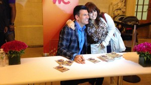 David snapped photos with all of his fans.