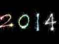 Colourful 2014 in fiery sparklers Colourful 2014 in fiery sparklers