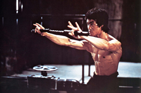 bruce lee action photo