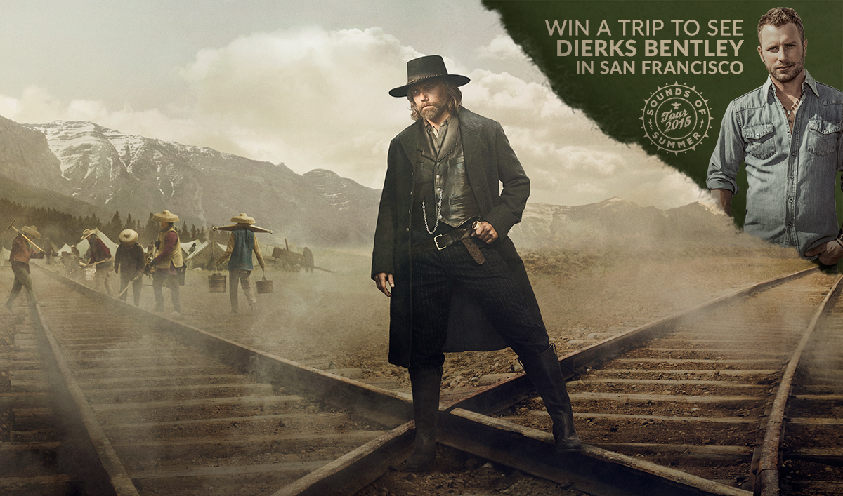 Enter the <em>Hell on Wheels</em> Raise Hell Sweepstakes for a Chance to Meet Dierks Bentley