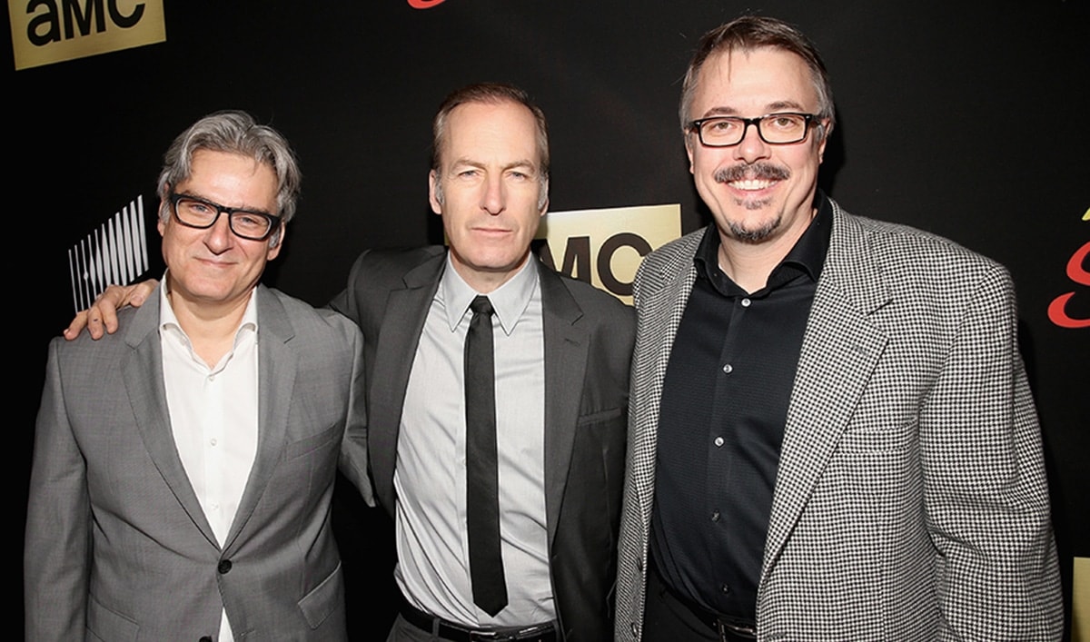 Submit Your Thoughts and Questions to Chris Hardwick and Guests Bob Odenkirk, Rhea Seehorn, Vince Gilligan and Peter Gould During <em>Talking Saul</em>