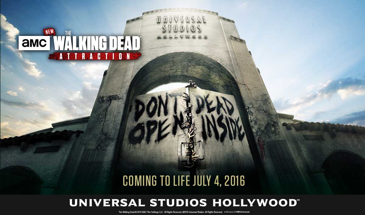 <em>The Walking Dead</em> Attraction Is Coming to Life July 4
