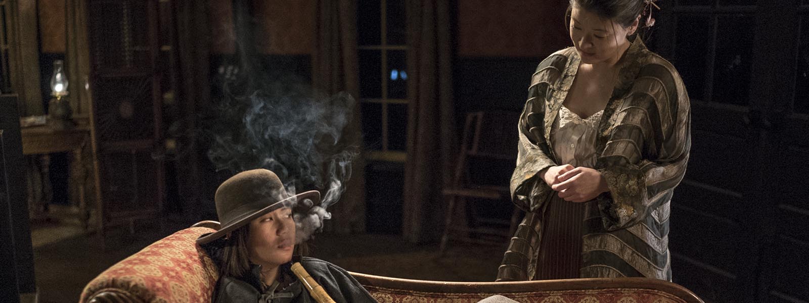 Hell On Wheels Season 5 Episode And Cast Information Amc Hell On Wheels Episode 509 Mei Zhou Post