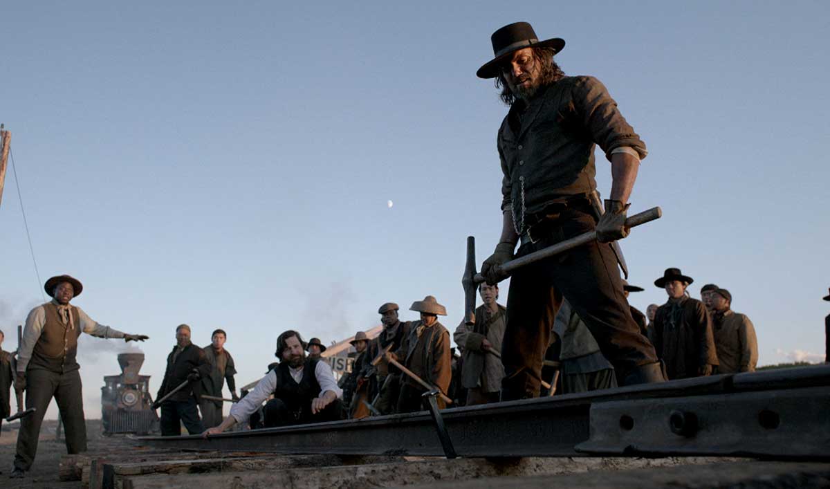 Cullen’s Crew Stops to Watch Him Drive the Last Spike