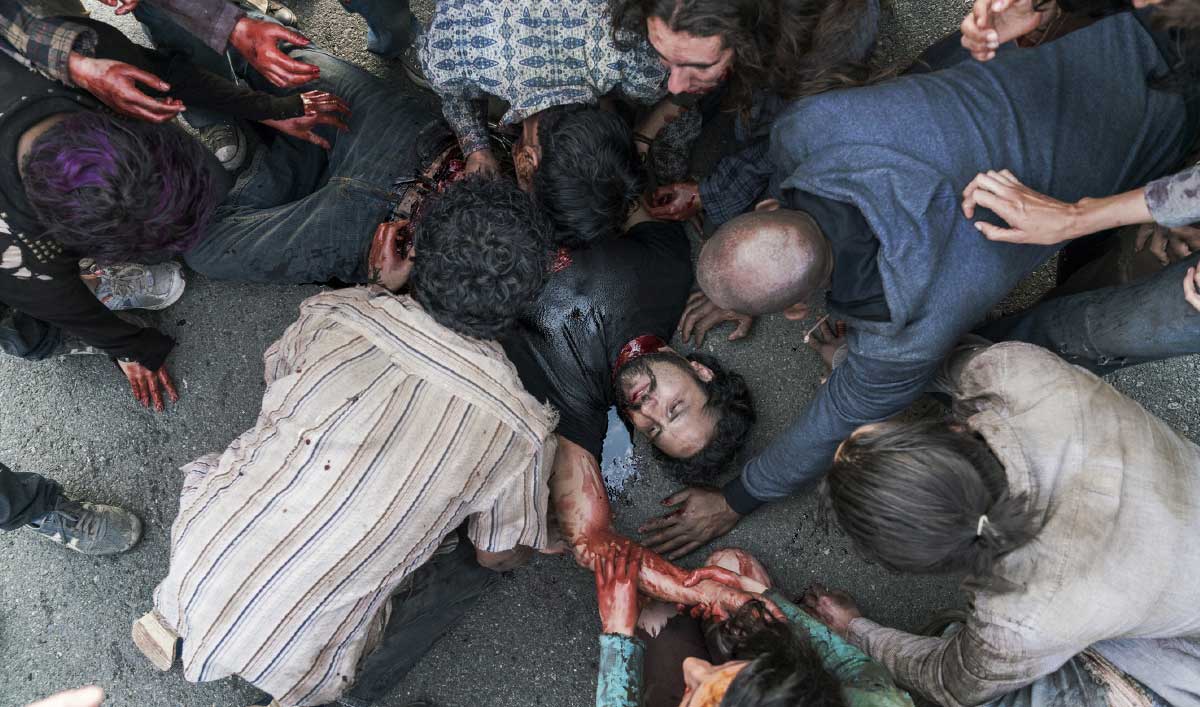 Body Parts, Carcasses and “Good Times” on Set of the Mid-Season Premiere