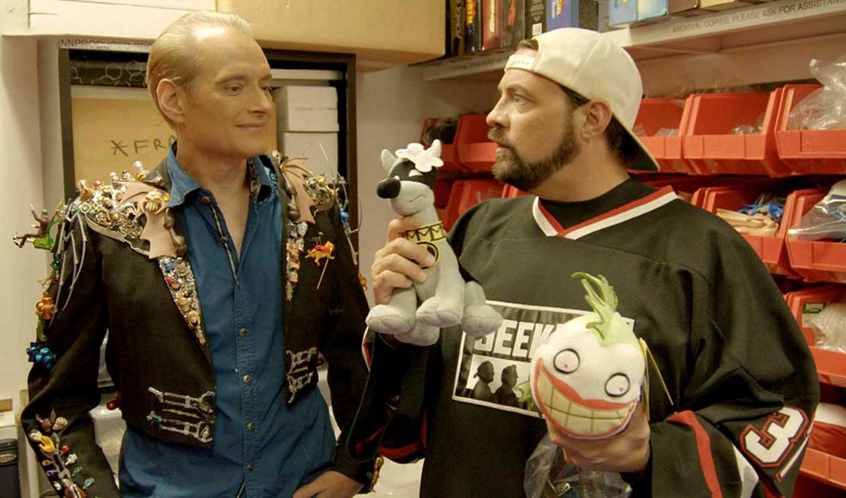 Kevin Smith Explores the Toy Graveyard at DC Collectibles
