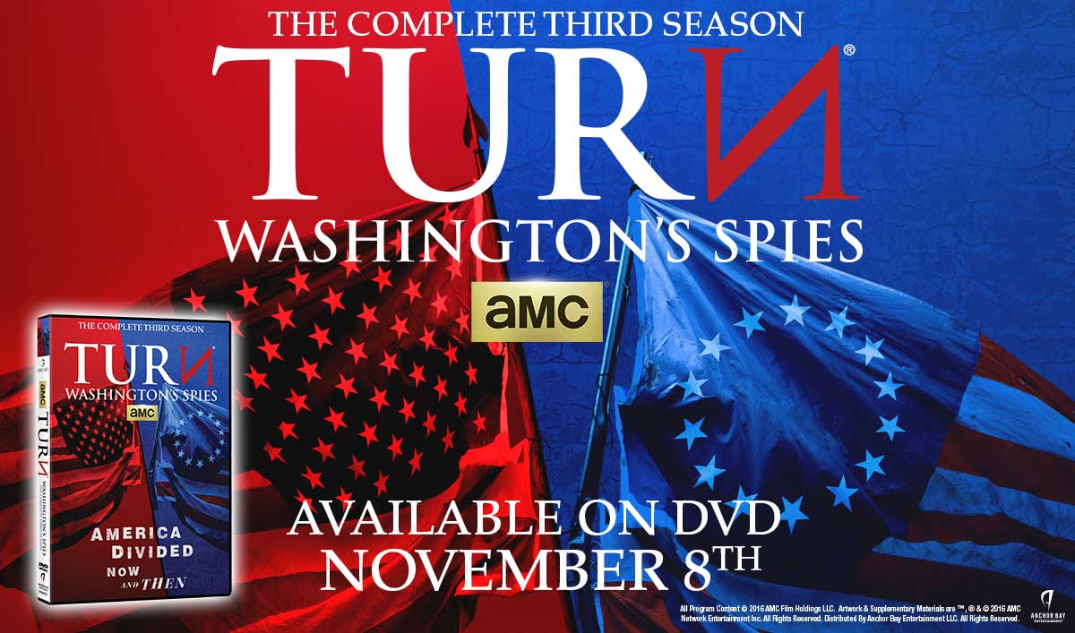 Celebrate Election Day With the Latest Season of <em>TURN</em> on DVD