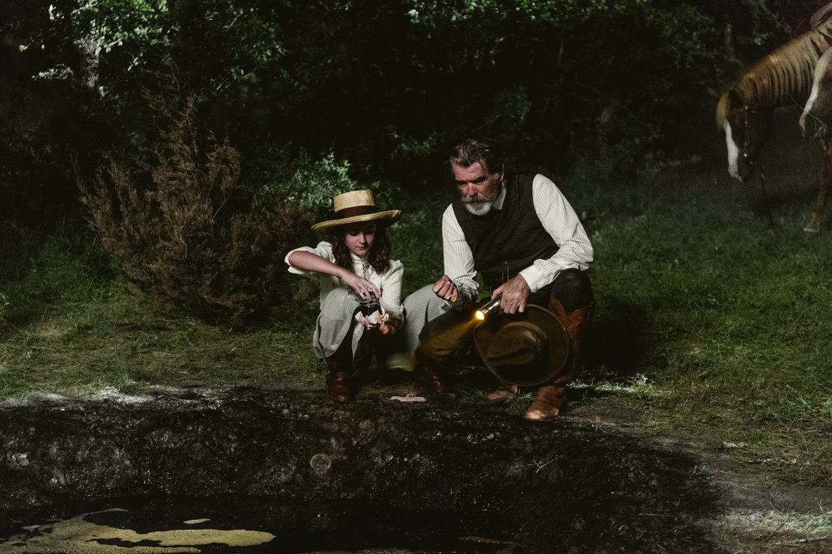 Pierce Brosnan on Whether Eli Will Seize the Garcías’ Land