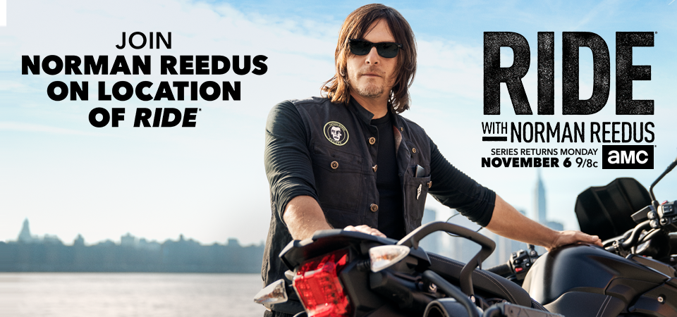 Ride with Norman Reedus - ridesweeps-registration - AMC