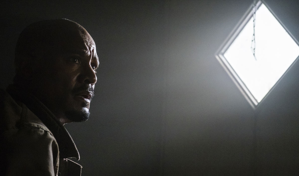 Gabriel Walks Right Into Trouble in This Tense Scene From <em>The Walking Dead</em> Season 8 Premiere