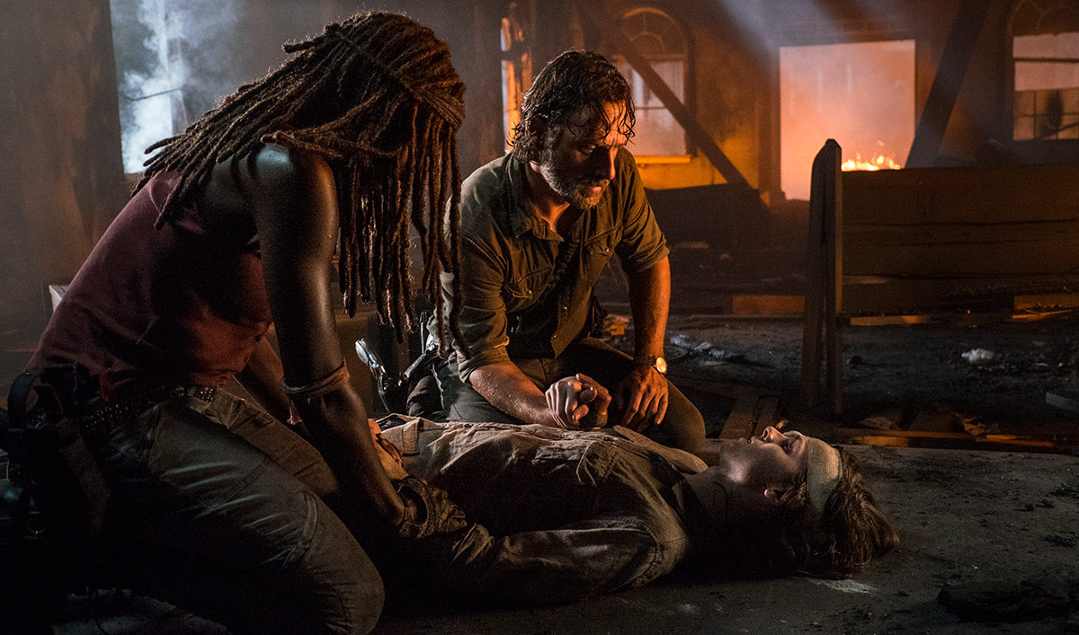 Chandler Riggs Talks Judith Scene With <em>EW</em>; <em>TVLine</em> Interviews Scott Gimple