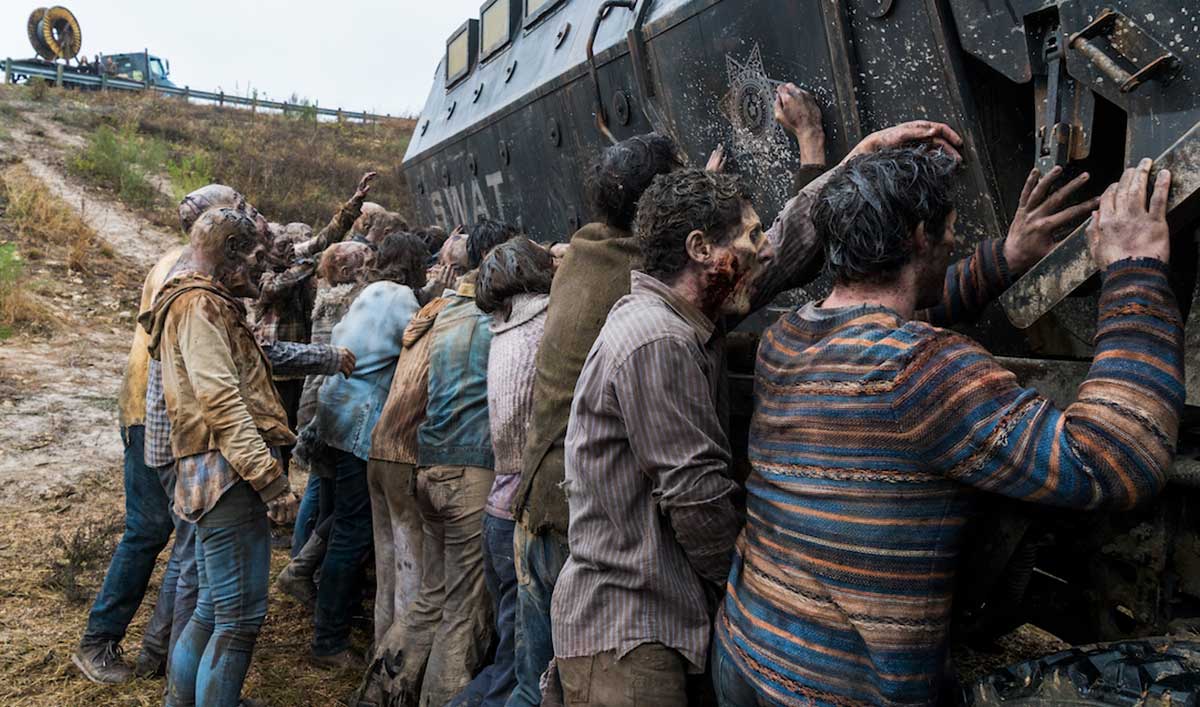 Go BTS of the SWAT Tank Crash From <em>Fear the Walking Dead</em> Episode 3