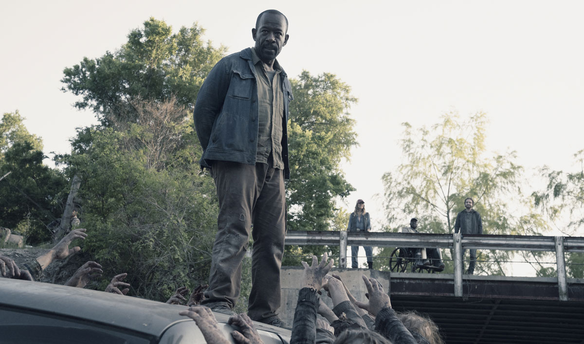 Morgan Barters for His Life in a Scene From <em>Fear the Walking Dead</em> Episode 11