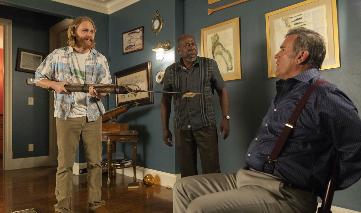 Why Being in the Middle of a Con Is a Good Thing on <em>Lodge 49</em>