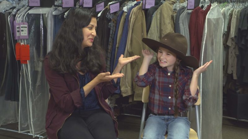 The Walking Dead: On Set With Cailey Fleming