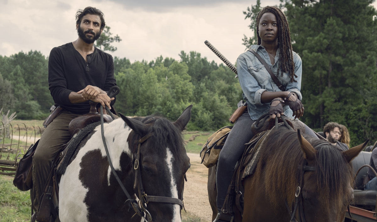Danai Gurira Talks to <em>THR</em> About <em>The Walking Dead</em>‘s Writers; <em>Bleeding Cool</em> on Abraham & Judith Photo