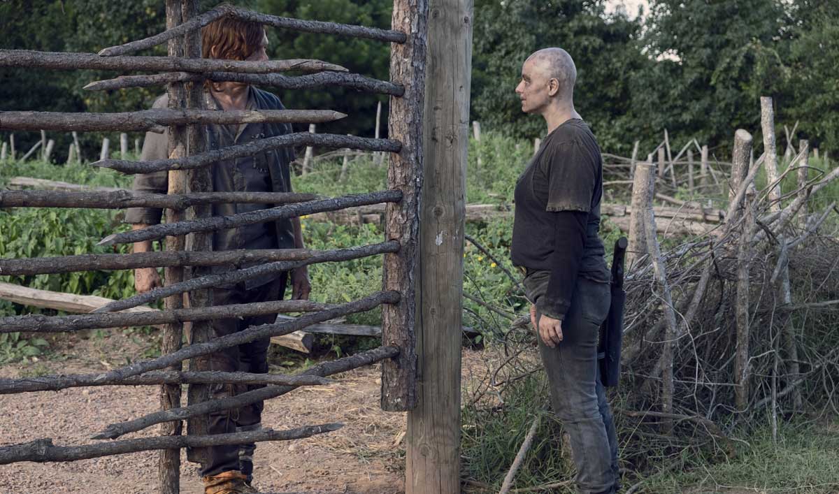 Sneak Peek of <em>The Walking Dead</em> Episode 11 — Alpha Is Done Talking