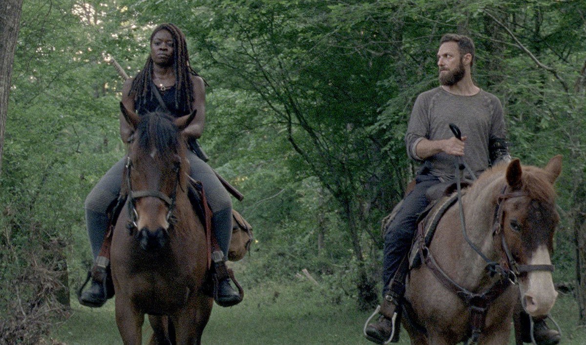 Michonne Doesn’t Give a Sh-t About the Whisperers in This Sneak Peek of the Season 10 Premiere of <em>The Walking Dead</em>