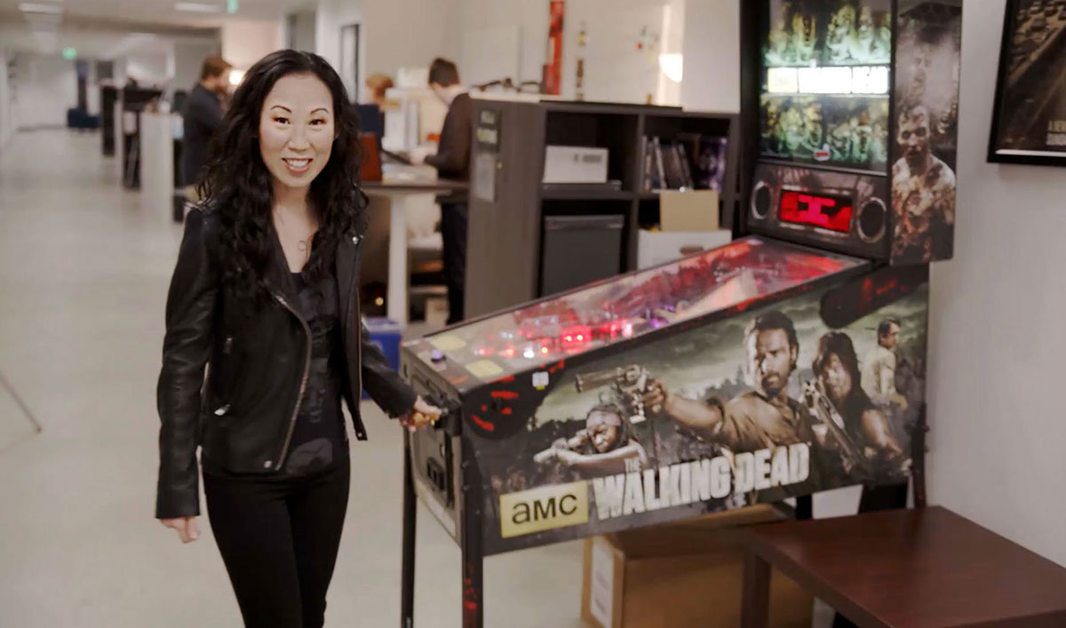 <em>The Walking Dead</em> Showrunner Angela Kang Gives a Tour of the <em>TWD</em> Offices in The Working Dead
