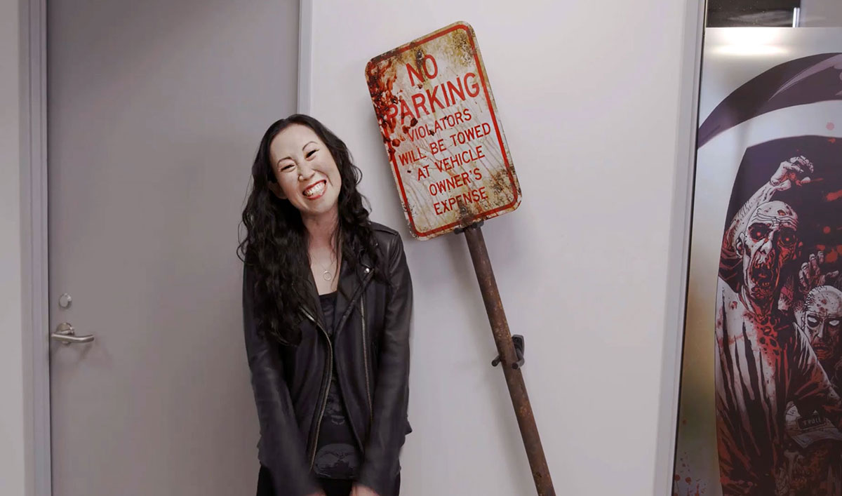 Find out Which Iconic Props Hang in the <em>The Walking Dead</em> Offices