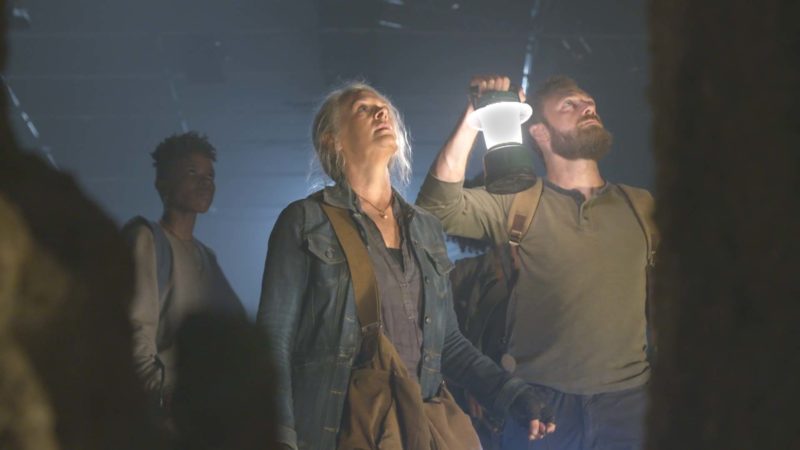 (SPOILERS) Inside The Walking Dead Mid-Season 10 Premiere: The Making of Alpha’s Secret Caves