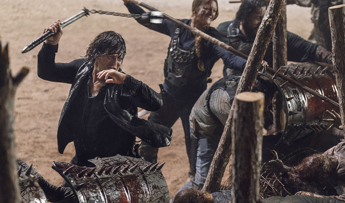 Blogs - The Walking Dead - Stream Now: Alpha Unleashes Hell on Hilltop in The Walking Dead Episode 11 - AMC