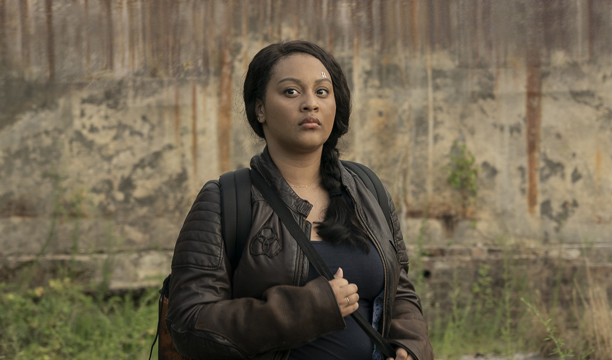 <em>The Walking Dead: World Beyond</em> Q&A — Aliyah Royale (Iris)