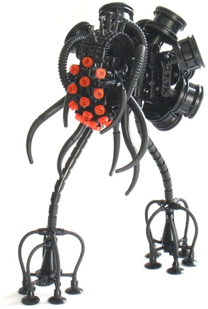 Blogs - Bio-Mechanical LEGO Monsters in Black Fantasy Contest - AMC