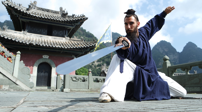 Alex com a Espada Jian