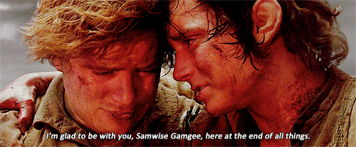 Sam y Frodo