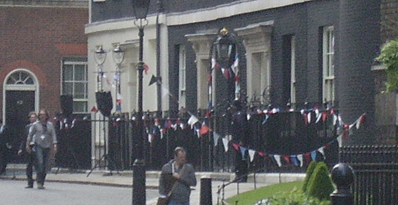 Downing Street bunting Downing Street bunting