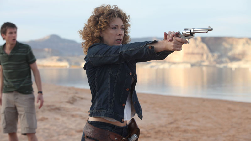 River Song and Rory Williams