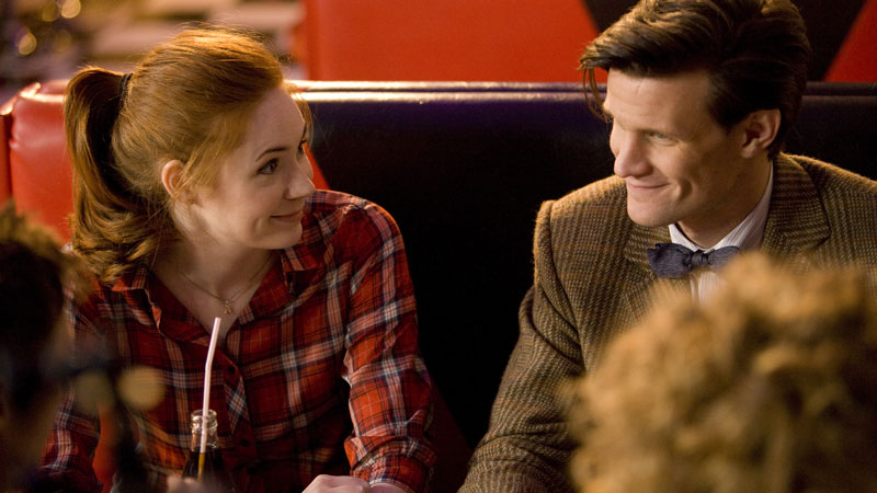 The Doctor and Amy Pond