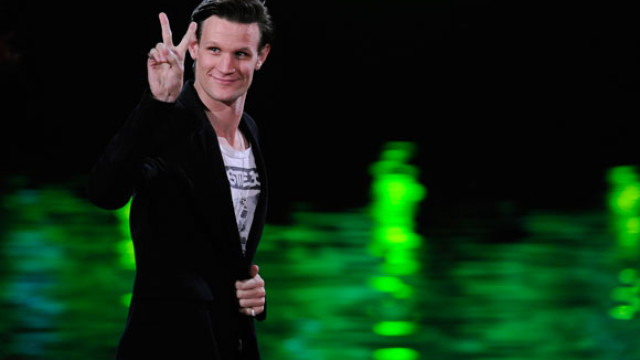 Doctor Who star Matt Smith was victorious at Spike TV’s Scream Awards, which aired last night. Fans voted him Best Science Fiction Actor over Cowboys & Aliens‘s Daniel Craig, Source Code‘s Jake Gyllenhaal, and Captain America‘s Chris Evans. (AP Photo/Chris Pizzello)