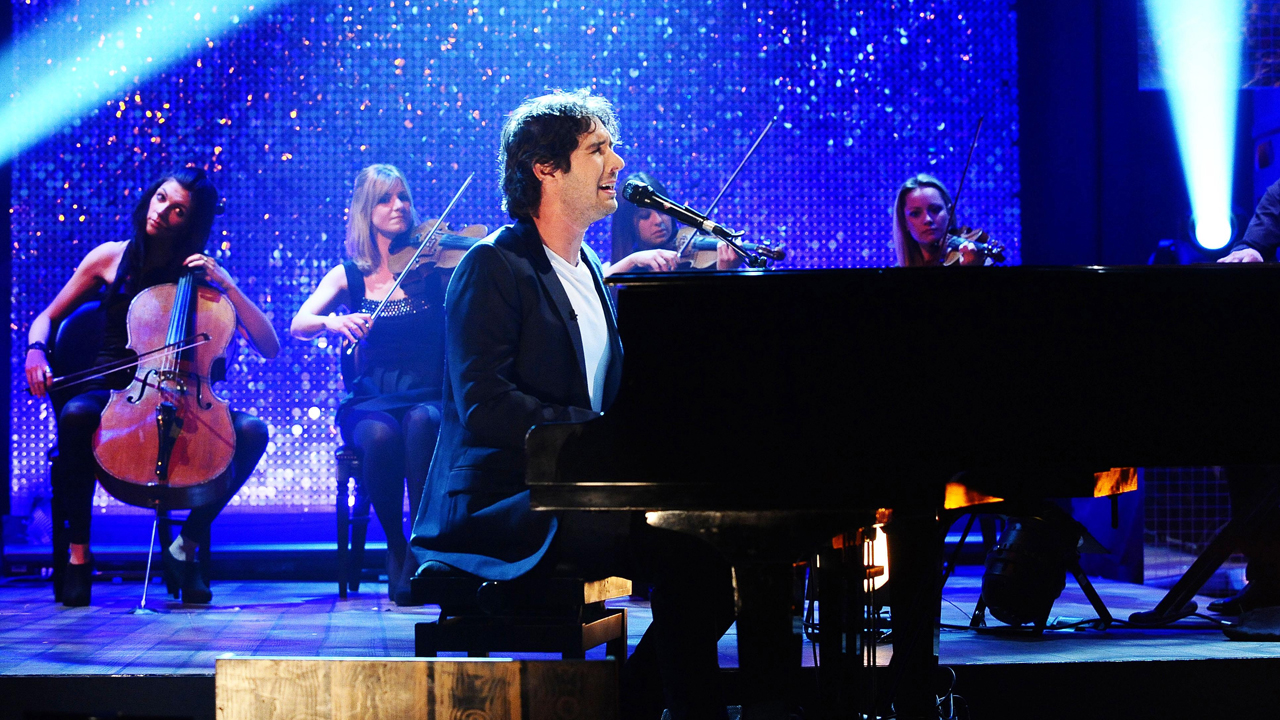 Josh Groban performs during episode 1.