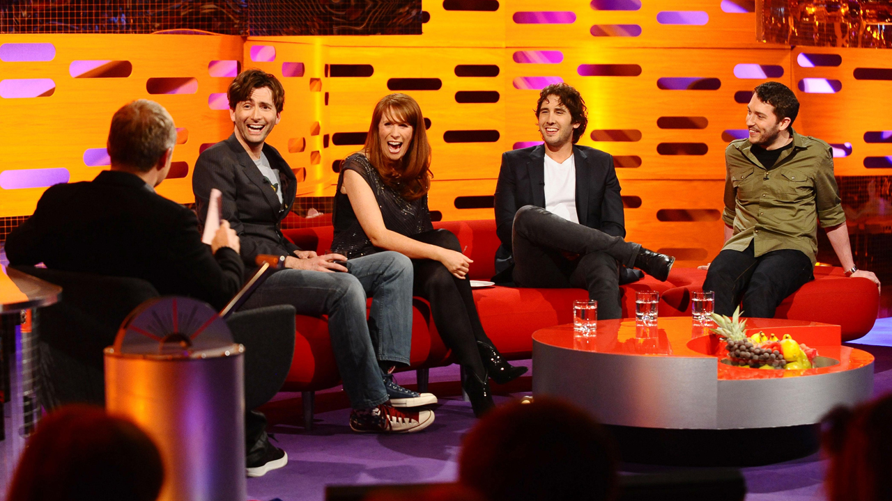 David Tennant, Catherine Tate, Josh Groban and Jon Richardson