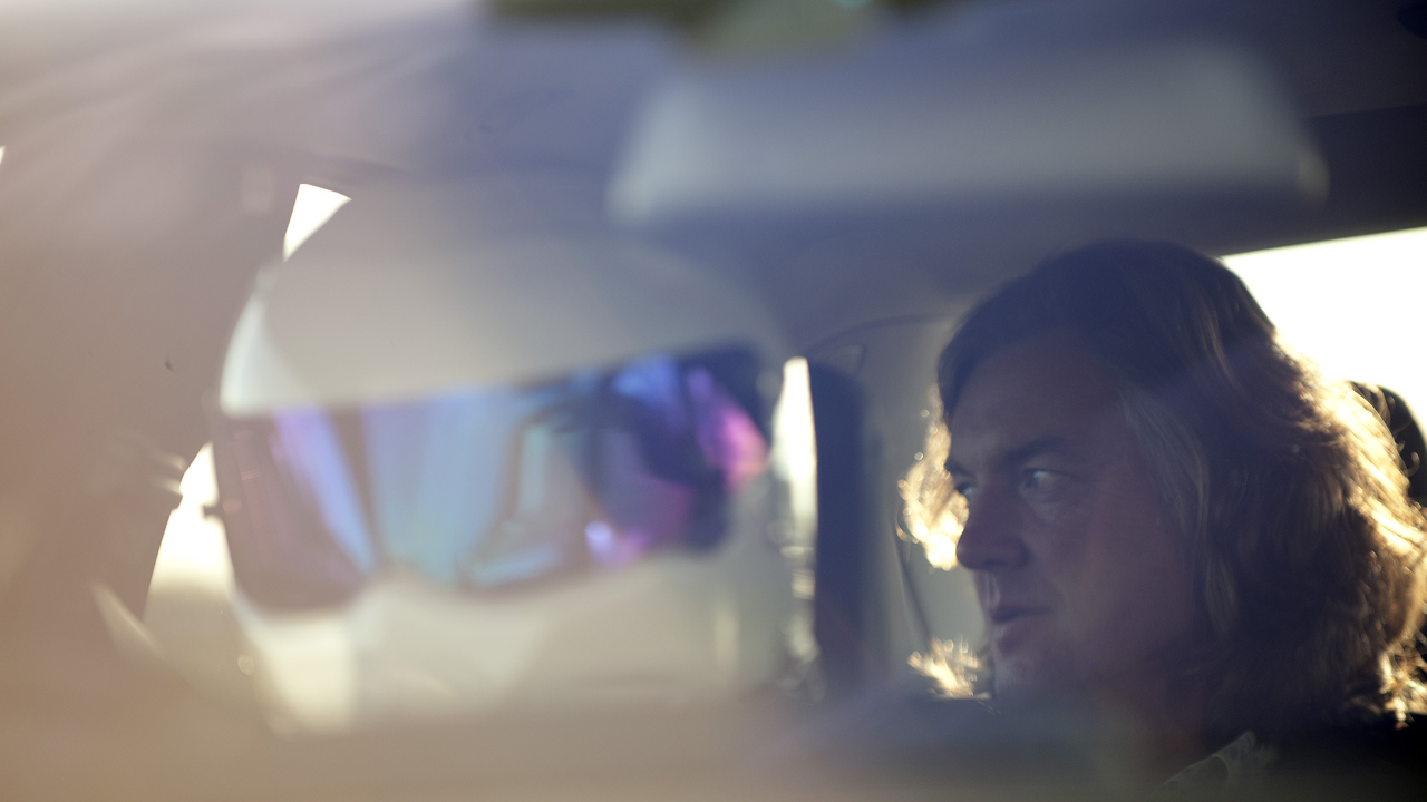 James gets himself a chauffeur