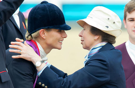 Photos British Royal Zara Phillips Wins Olympic Silver Medal Anglophenia Bbc America