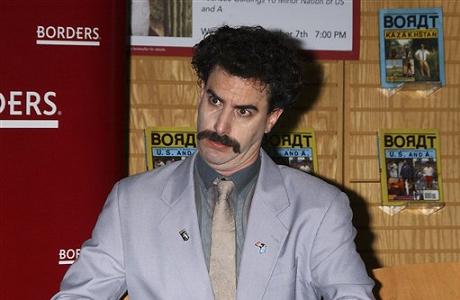 Sacha Baron Cohen aka Borat Sagdiyev