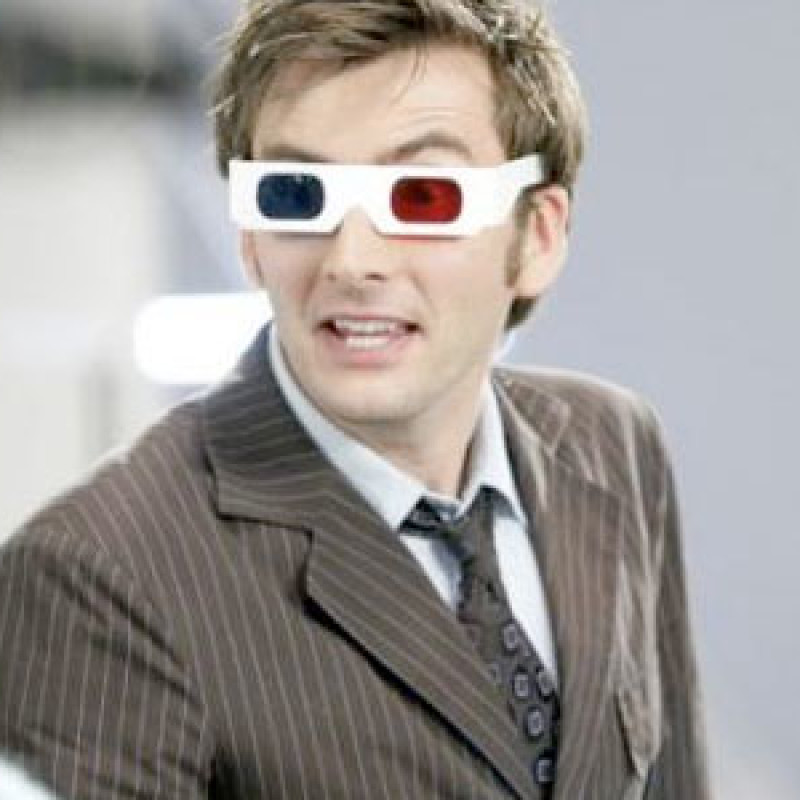 Tenth Doctor’s 3D glasses