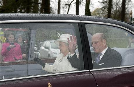 Queen Elizabeth II and Prince Philip visit to Merthyr Tydfil, Wales, Britain - 26 Apr 2012