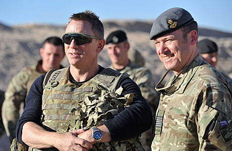 Daniel Craig in Afghanistan