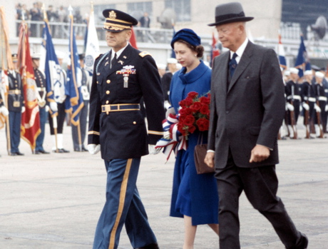 eisenhower presidents monarchs meetings relationship british between special history dwight elizabeth ii