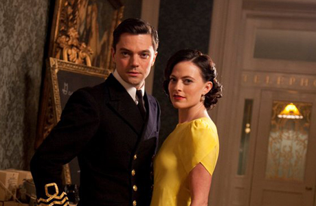 Dominic Cooper and Lara Pulver in Sky Atlantic and BBC AMERICA's 'Fleming: The Man Who Would Be Bond' (Photo: Sky Atlantic/BBC AMERICA)