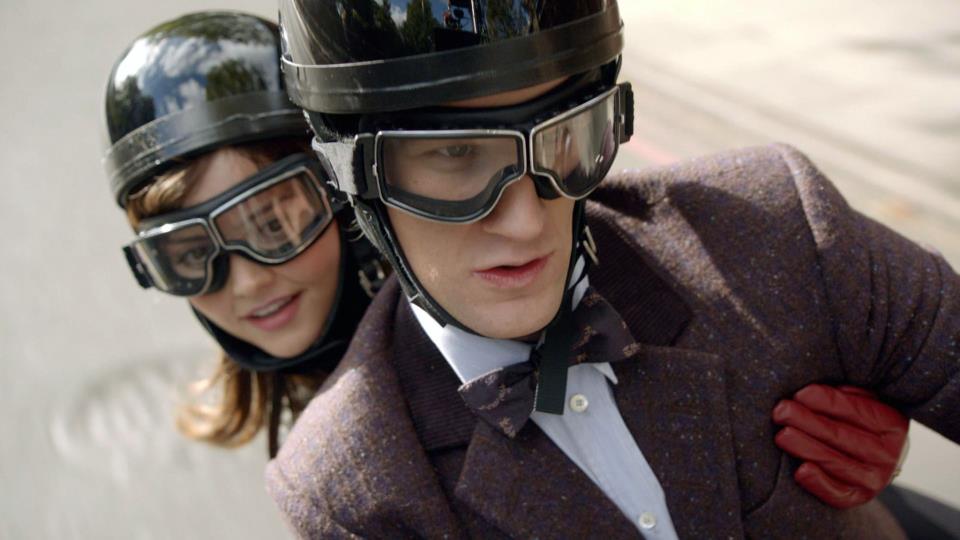 Jenna-Louise Coleman and Matt Smith in 'Doctor Who' (Photo: BBC AMERICA)