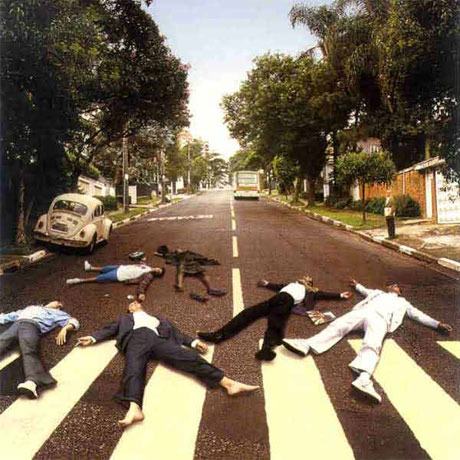 Five Inspired Beatles Album Cover Parodies Anglophenia c America