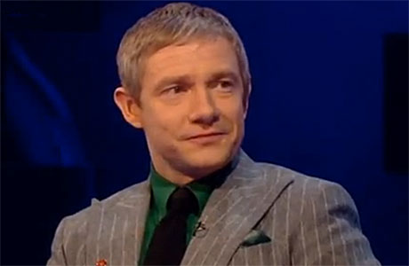 Martin Freeman on Comic Relief's Big Chat, with Graham Norton