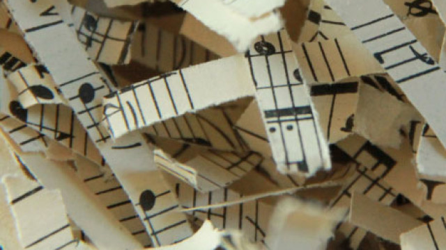 Shredded music
